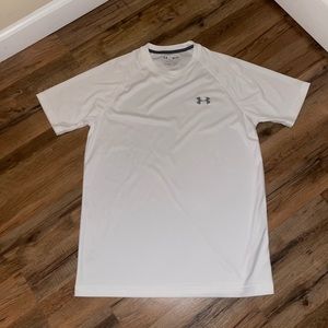 Under armour, white shirt